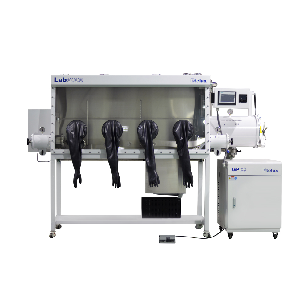 Etelux伊特克斯Lab2000厭氧真空手套箱帶冷阱加熱烘箱非標(biāo)定制